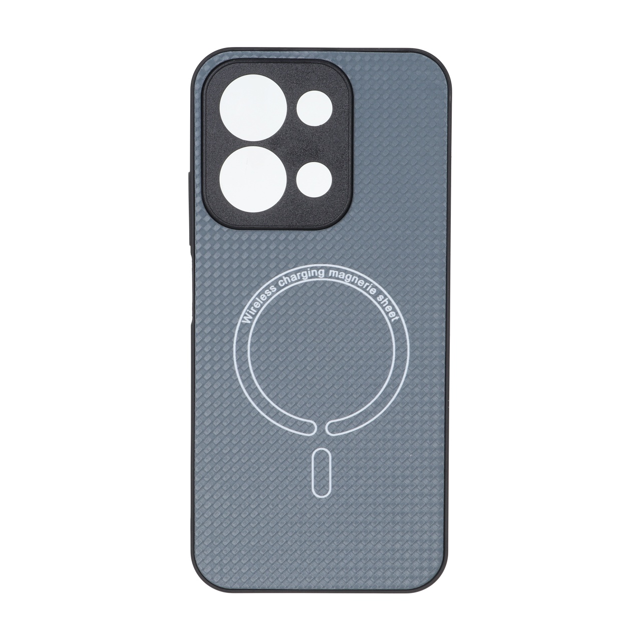 قاب کربنی طرح Magnetic محافظ لنزدار مناسب برای شیائومی Redmi 15C / Poco C85