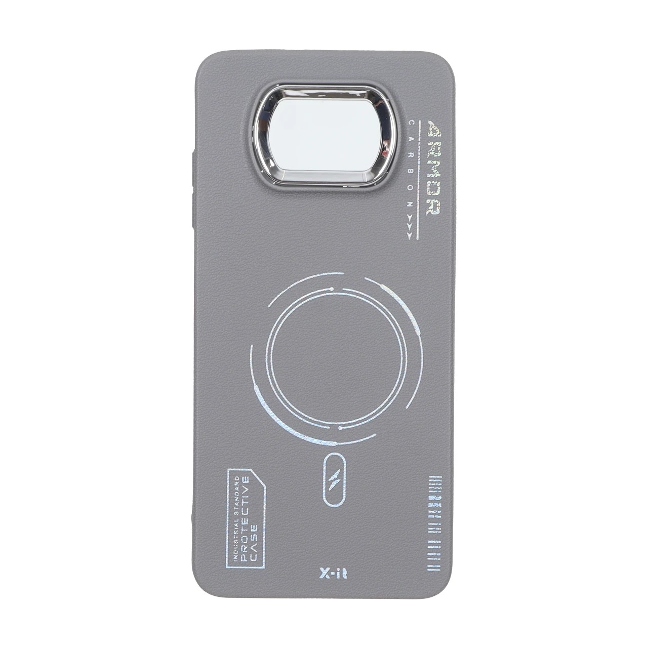 قاب Armor لنز متال Texture طرح مگ سیف مناسب برای Xiaomi Poco X3 / Poco X3 Pro / Poco X3 NFC