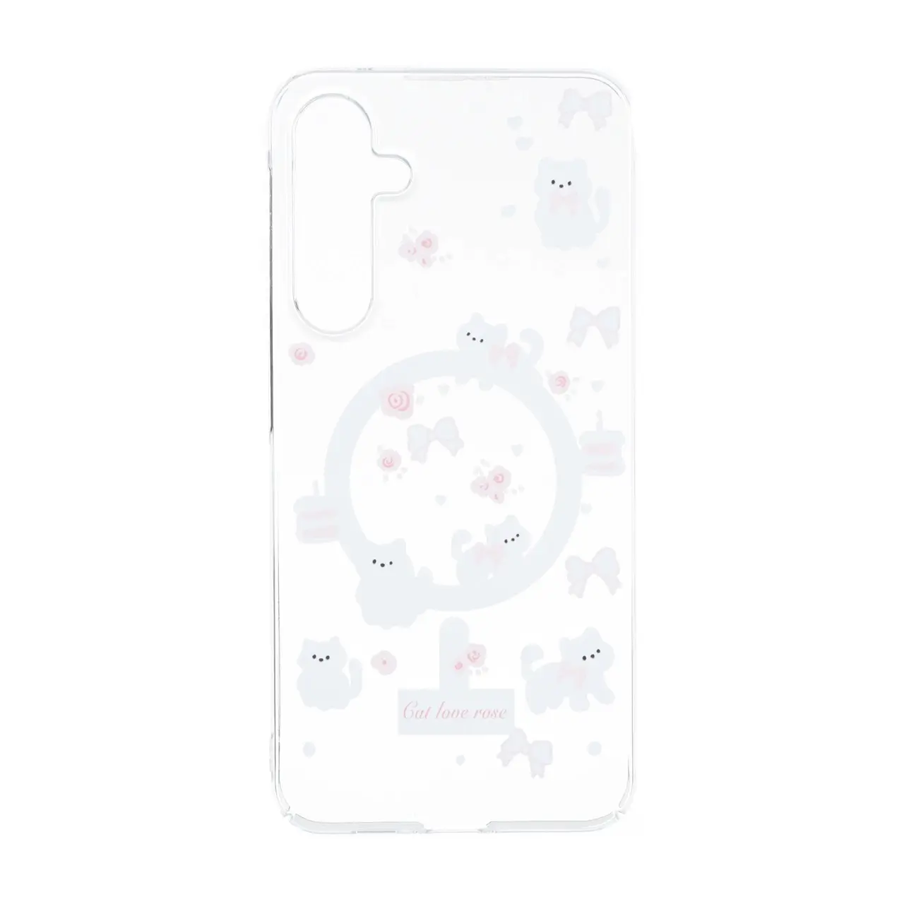 قاب Cute کریستالی طرح مگ سیف Samsung Galaxy A35 / A55 - کد 358