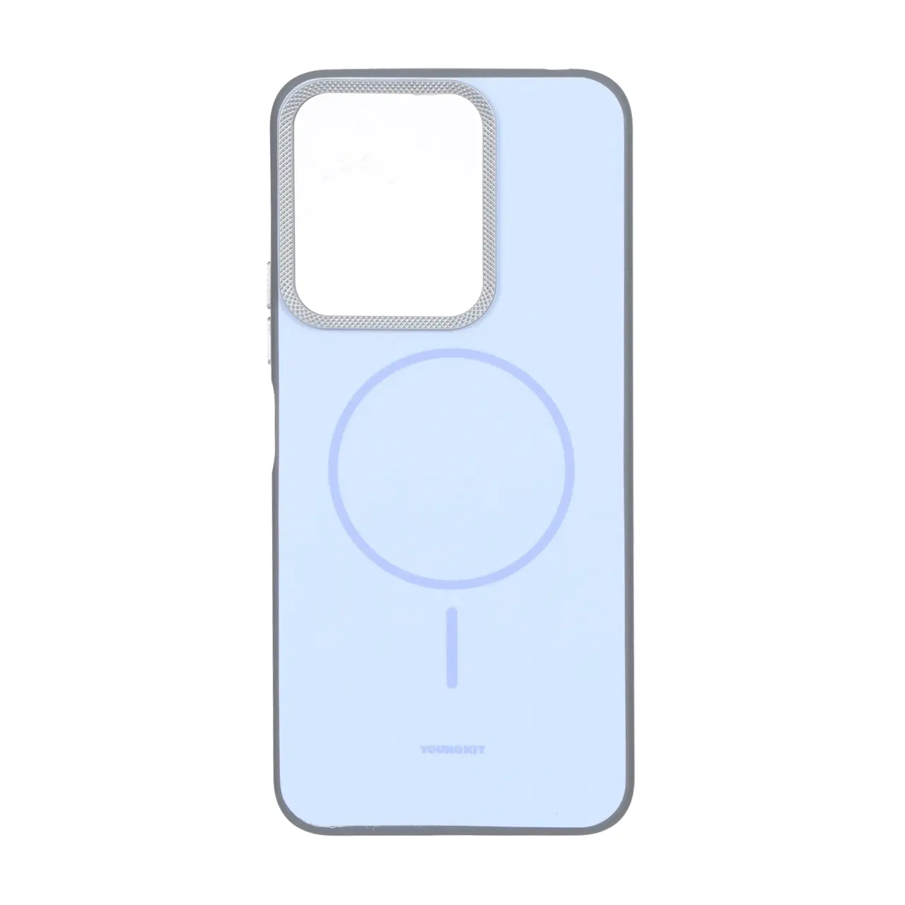 قاب Youngkit طرح مگ سیف دور لنز کربن Xiaomi Redmi 13X / Redmi 13 4G / Poco M6 4G - آبی