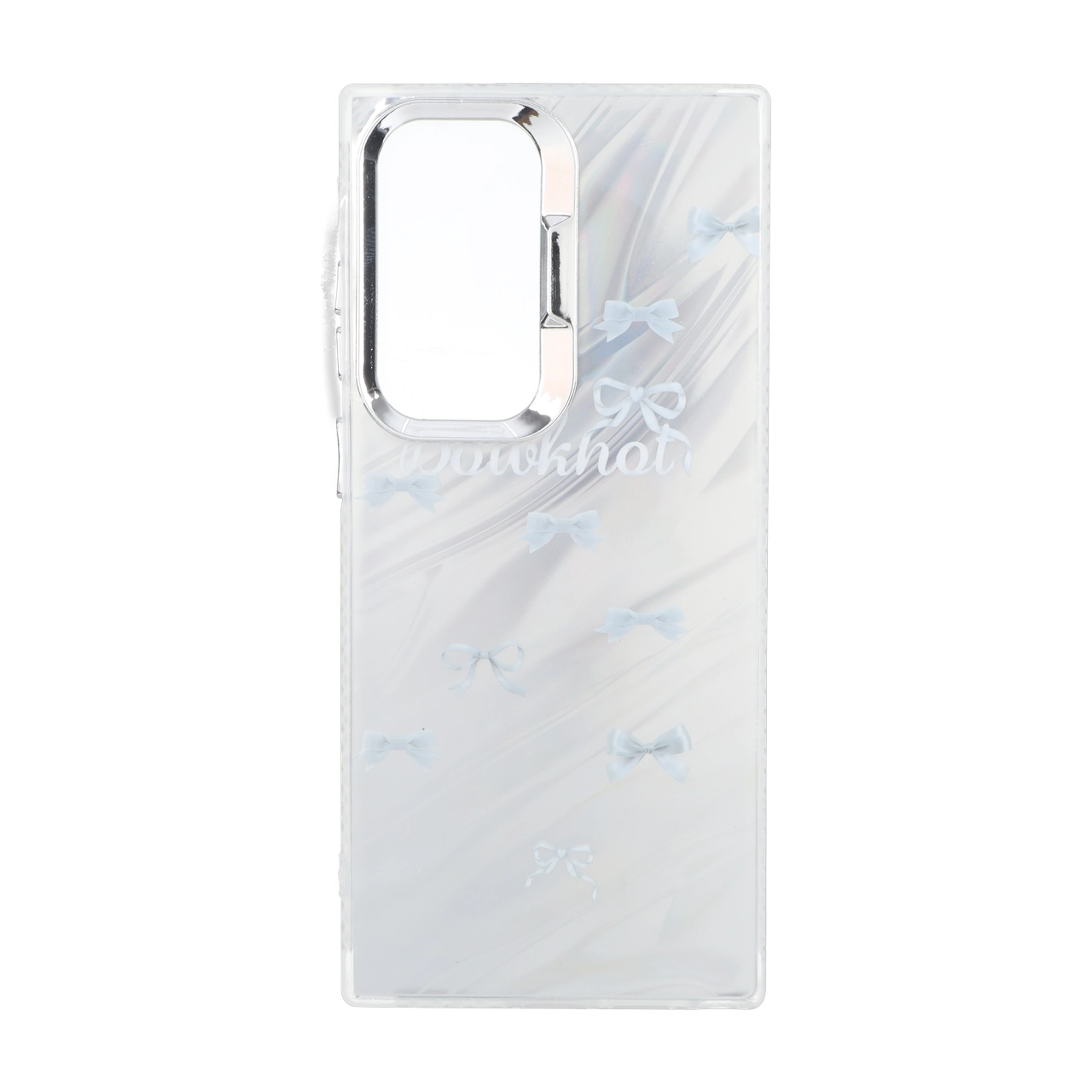 قاب Pucker هفت رنگ دور ژله ای مات لنز کروم Samsung Galaxy S23 Ultra - طرح 92