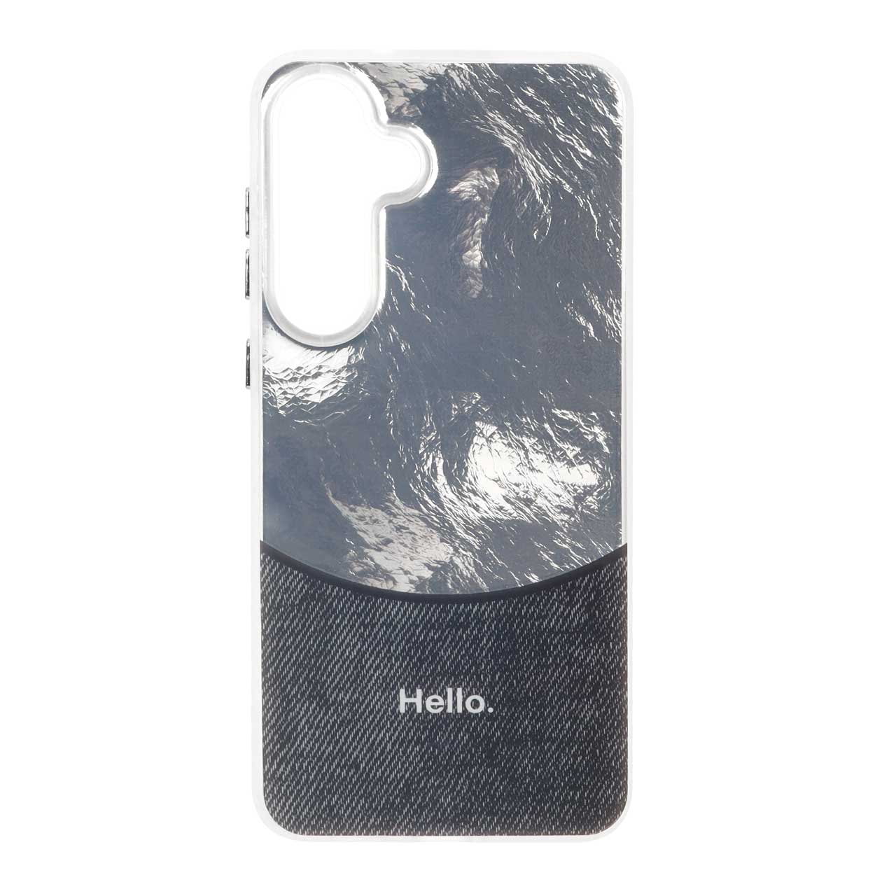 قاب طرح جین Ice Hello مناسب برای سامسونگ گلکسی S25 FE