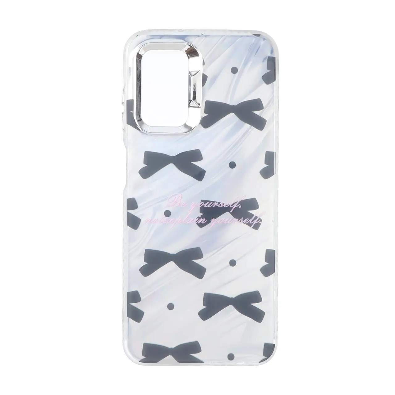 قاب Pucker هفت رنگ دور ژله ای مات لنز کروم Samsung Galaxy A13 4G / A13 5G / A04s / M13 4G / M23 / F13 - طرح 160