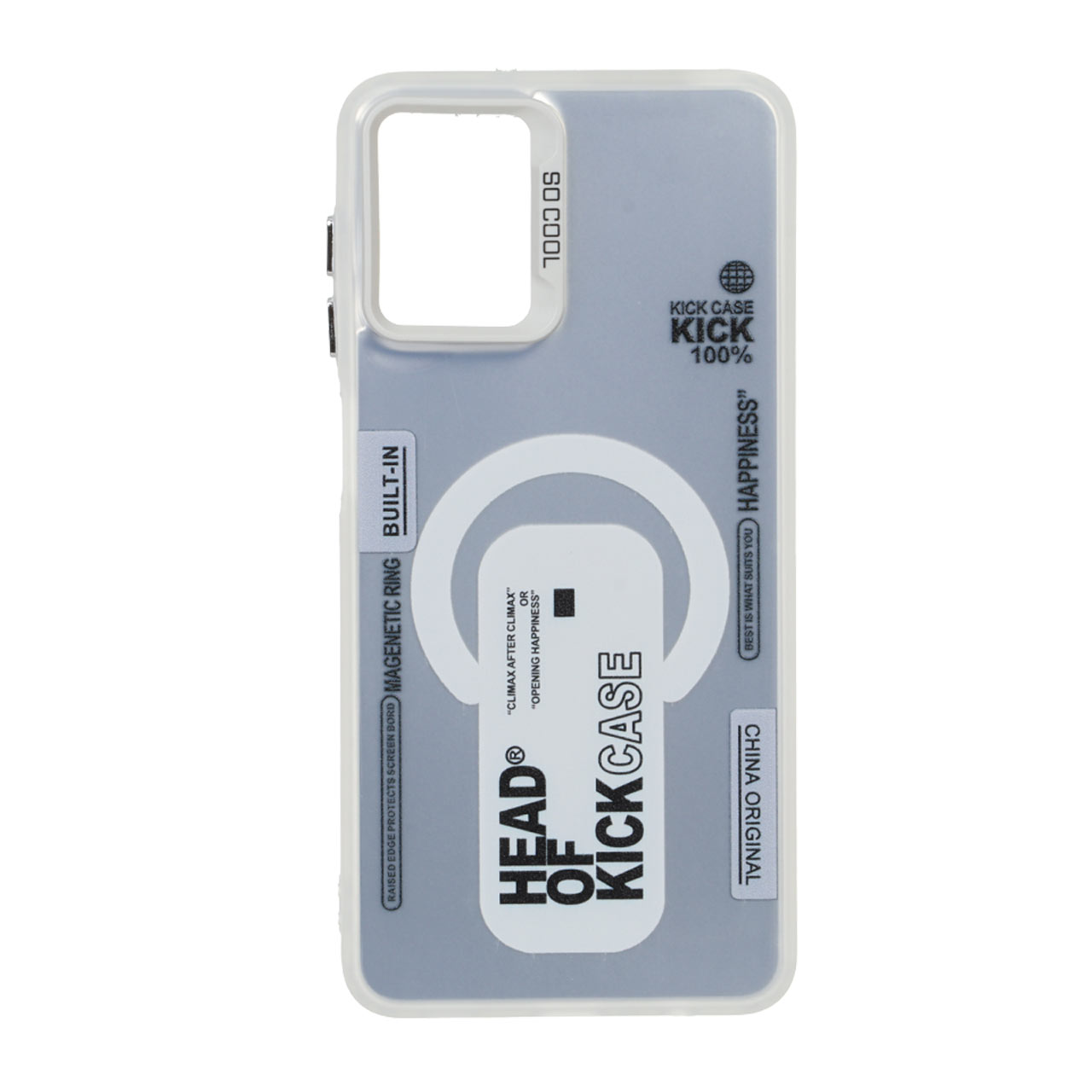 قاب طرح مگ سیف Kick Case SO COOL مناسب برای سامسونگ گلکسی A12 / M12 / F12