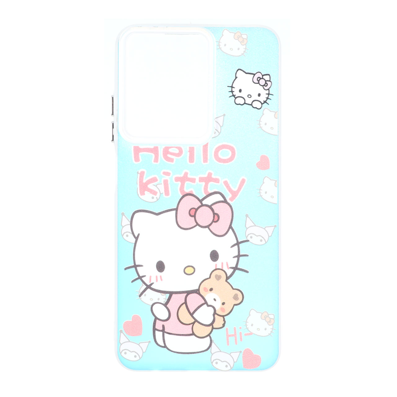 قاب هولوگرامی طرح Hello Kitty دور مات مناسب برای شیائومی ردمی A5 و پوکو C71
