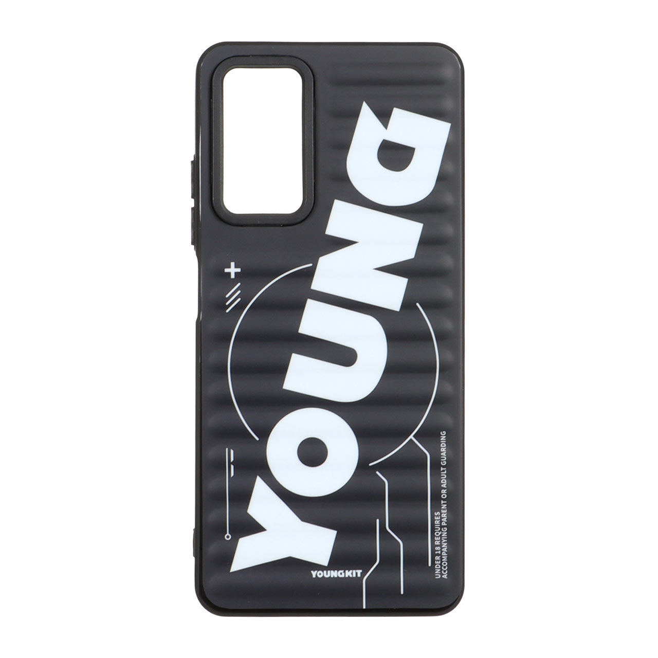 قاب طرح مورب Youngkit مشکی مناسب برای شیائومی ردمی نوت 12 پرو 4G و ردمی نوت 11 پرو