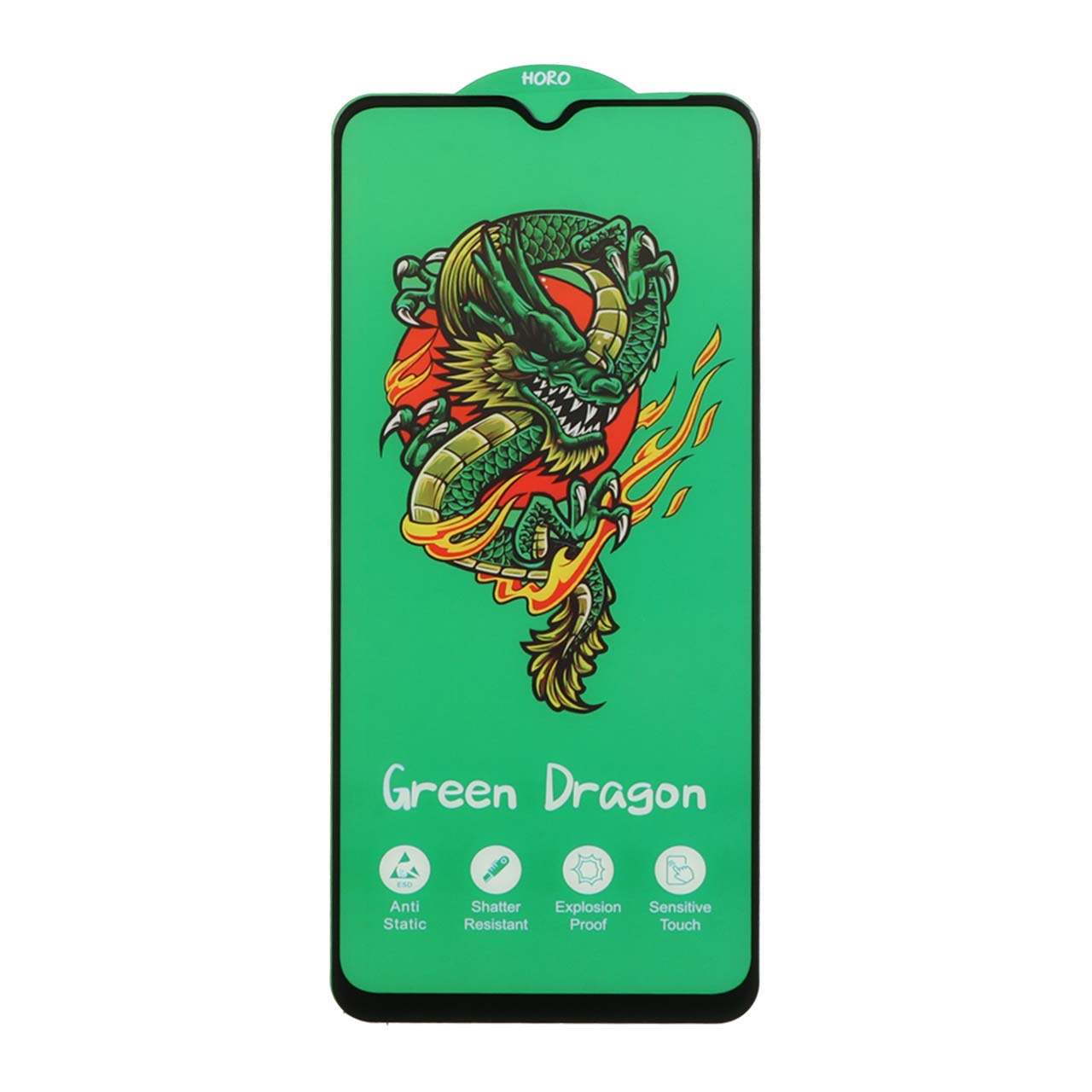 محافظ صفحه نمایش شیشه ای Full Cover Anti Static Horo مدل Samsung Galaxy A14 / M14 / F14 / A22 5G (بدون پک)