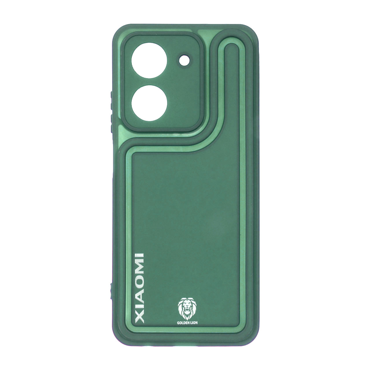 قاب Solid Case منحنی Golden Lion مدل Xiaomi Redmi A5 / Poco C71 - سبز