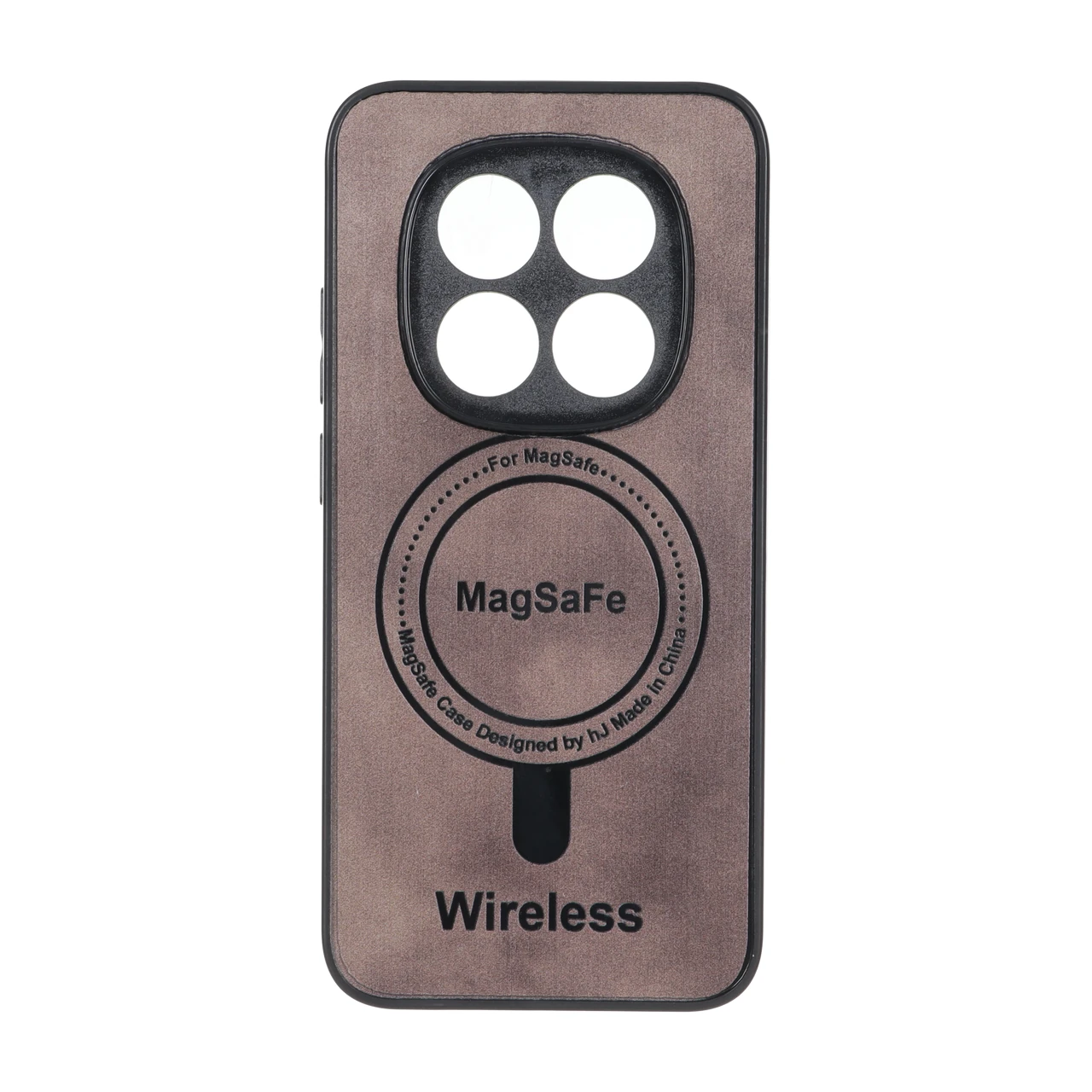 قاب طرح Wireless مگ سیف محافظ لنز برجسته مناسب برای شیائومی ردمی نوت 15 پرو 5G