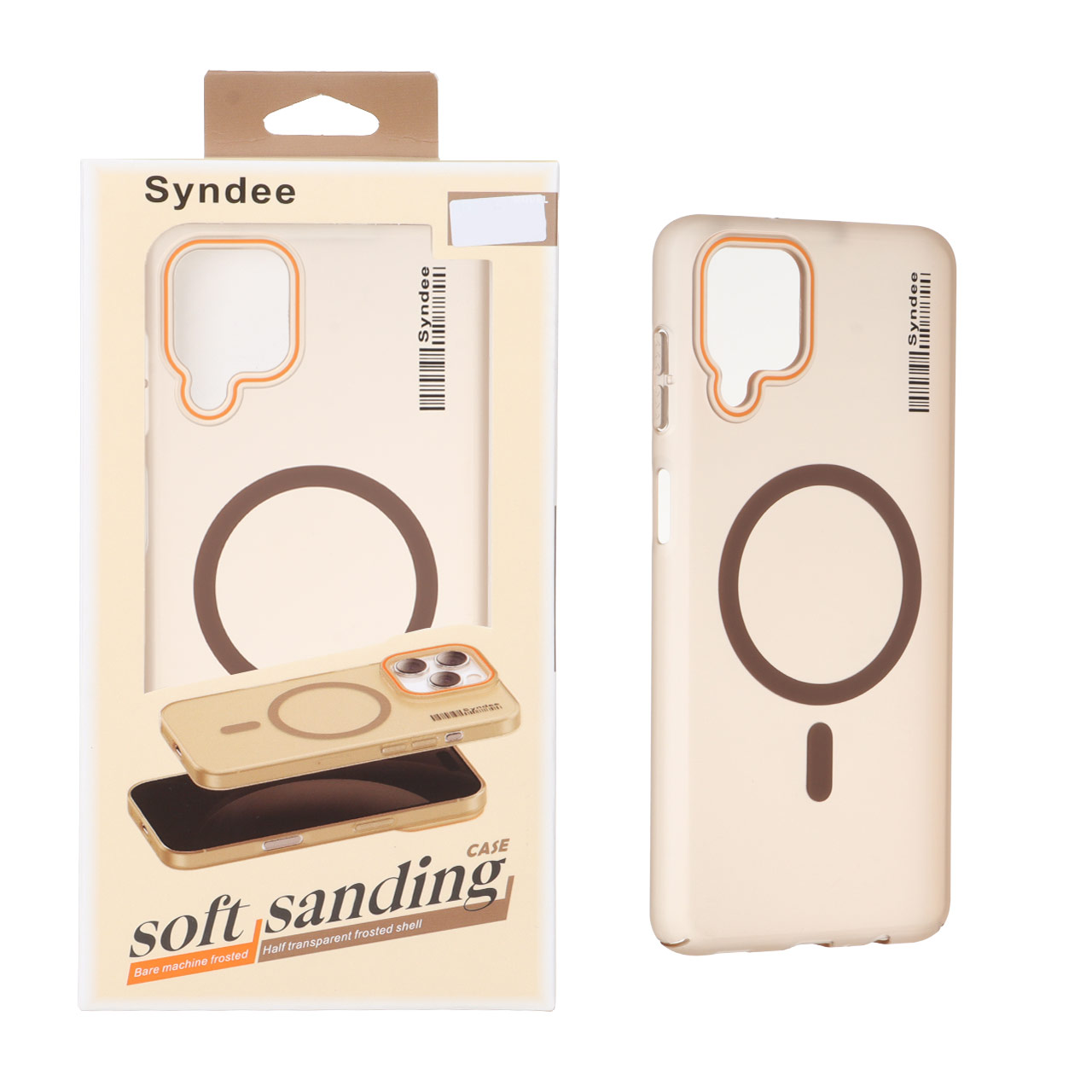 قاب طرح مگ‌سیف مات Syndee مناسب برای سامسونگ گلکسی A12 / M12 / F12