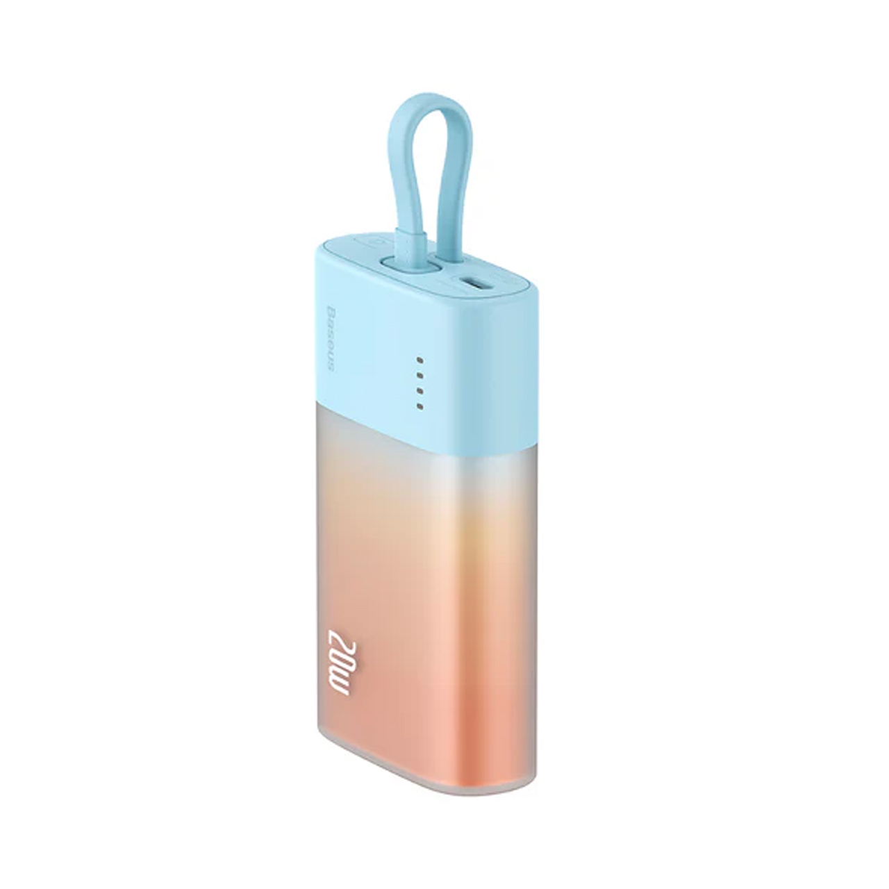 پاوربانک 20 وات 5200 میلی آمپر (فست شارژ) Baseus مدل Popsicle PPKDC05I 