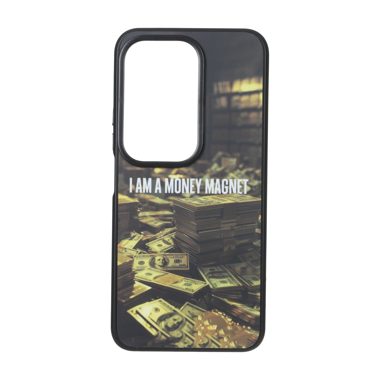 قاب طرح پول و عبارت I AM A MONEY MAGNET مناسب برای شیائومی ردمی 15 4G