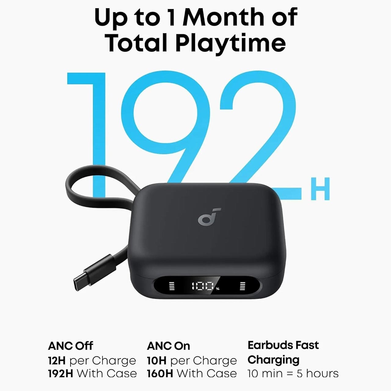 ایربادز بی سیم ANKER مدل P41i A3937 - مشکی 