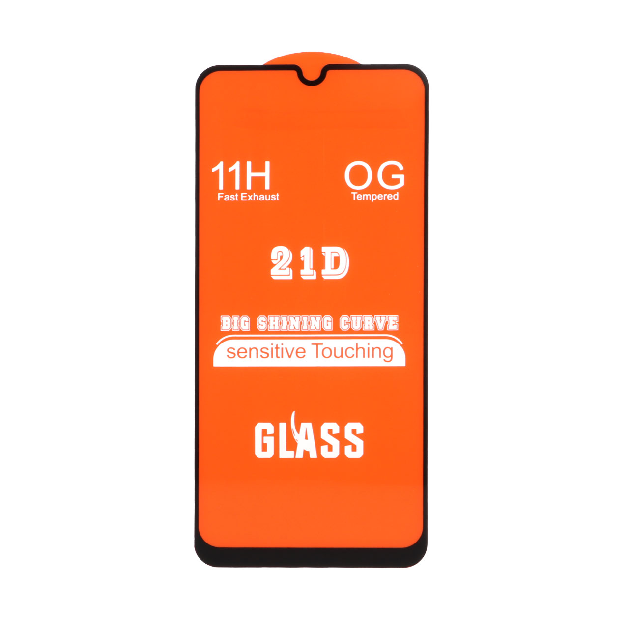 محافظ صفحه نمایش شیشه ای Samsung A20 / A30 / A30S / A50 / A50S / M10S / M21 / M21S / M30 / M30S / M31 / Redmi Note 7 / Note 7 pro / Note 7s / Honor 9a / Y6p - Full Cover 21D (بدون پک) - مشکی